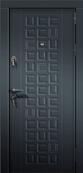 Модель 105 наружная металлическая дверь