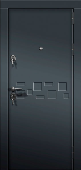 Наружные металлические двери модель 109