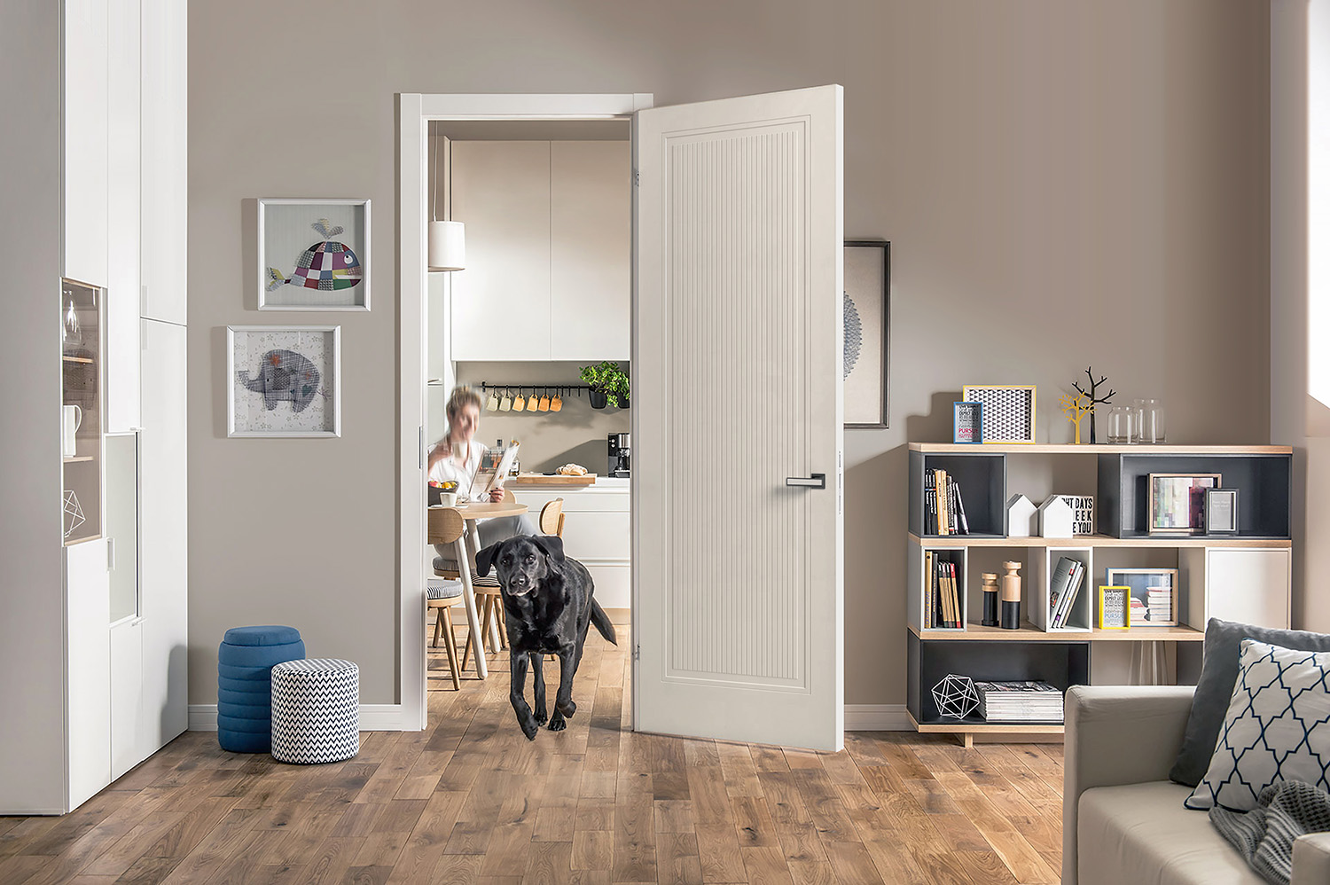 Межкомнатная дверь серии "Lite" LA 1 02