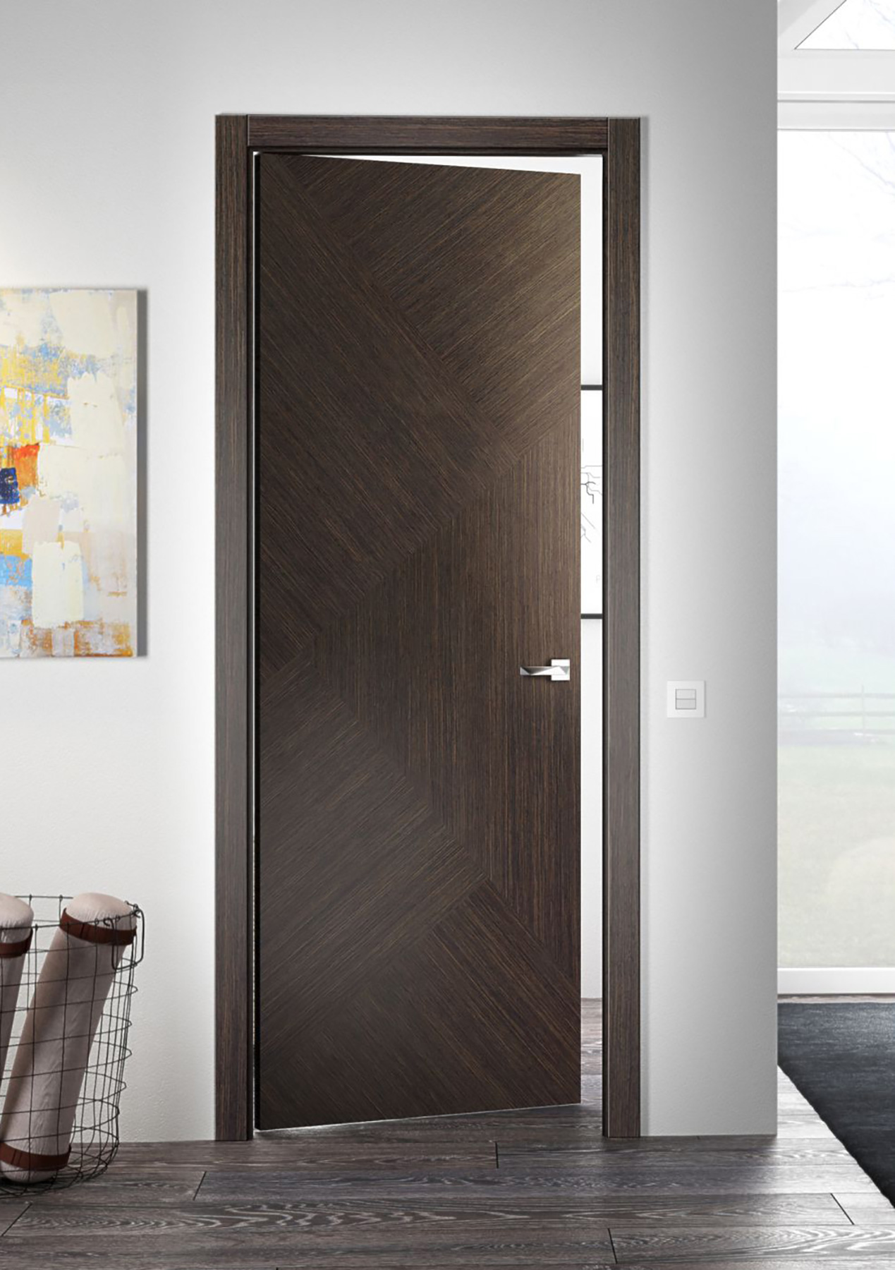 Межкомнатная дверь К34-06 фото интерьера