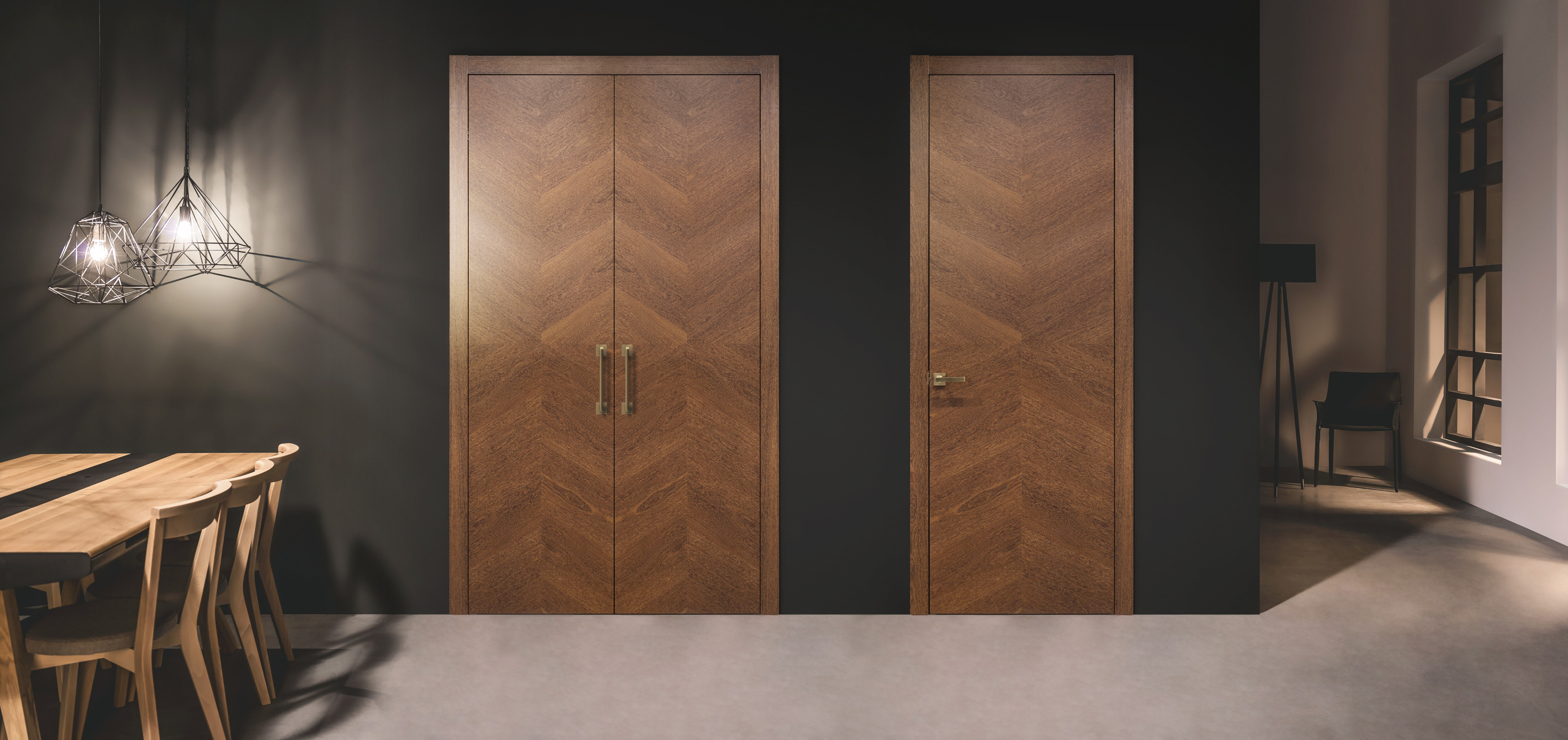 Дверное полотно Лш 34-03 серия практика фото в интерьере