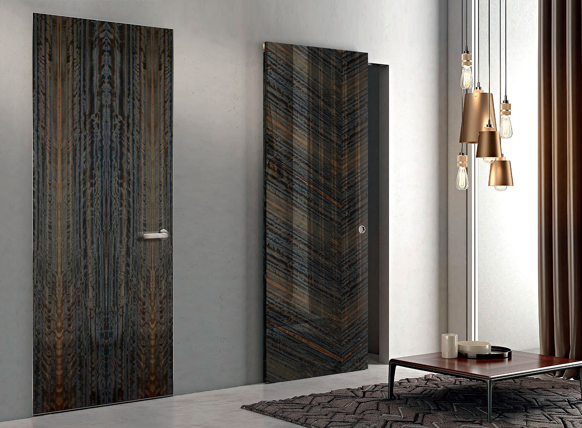 Модель дверного полотна ГЛ18 фото в интерьере