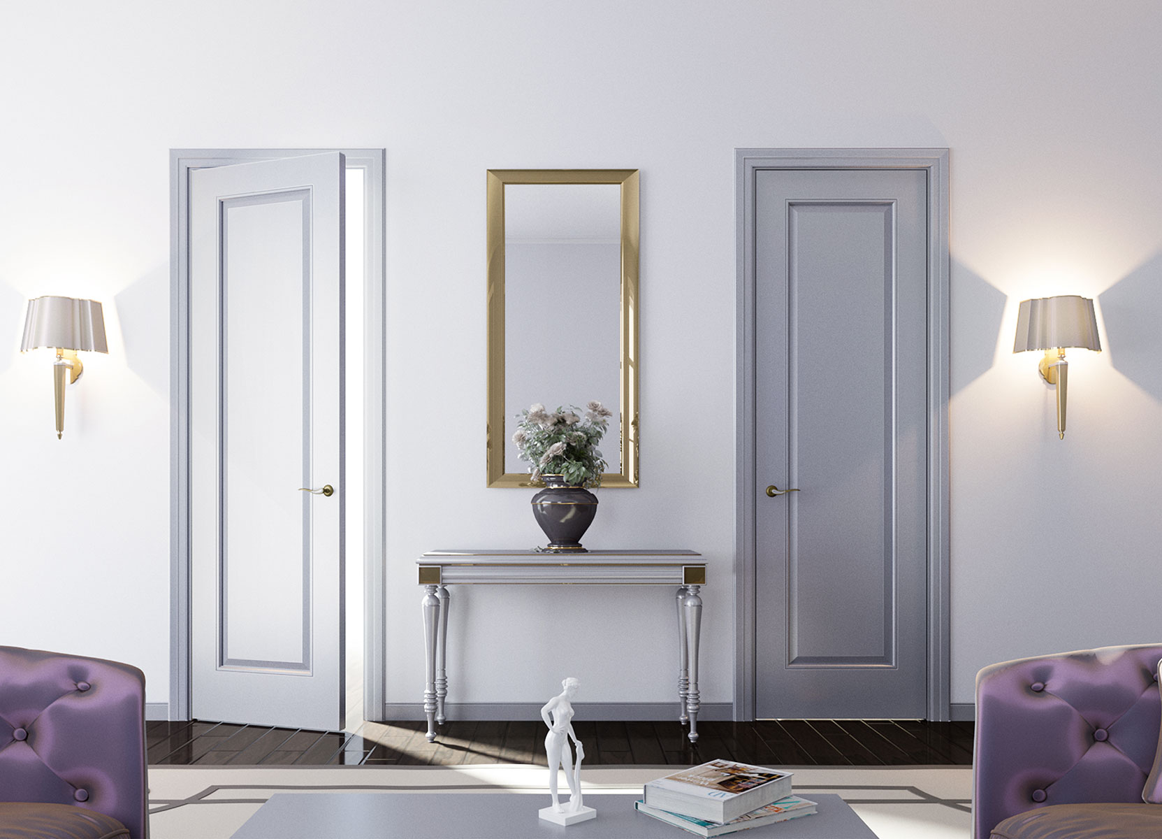 Модель серии Камея ЛН33 эмаль фото в интерьере