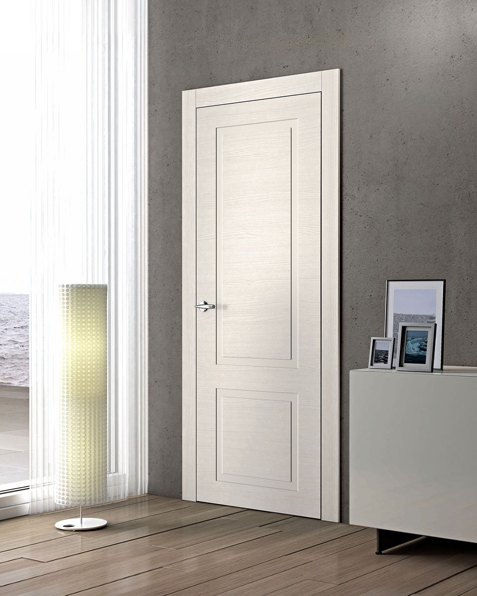 Модель серии Комфорт отделка эмалями стекло лакобель, шпон фото в интерьере