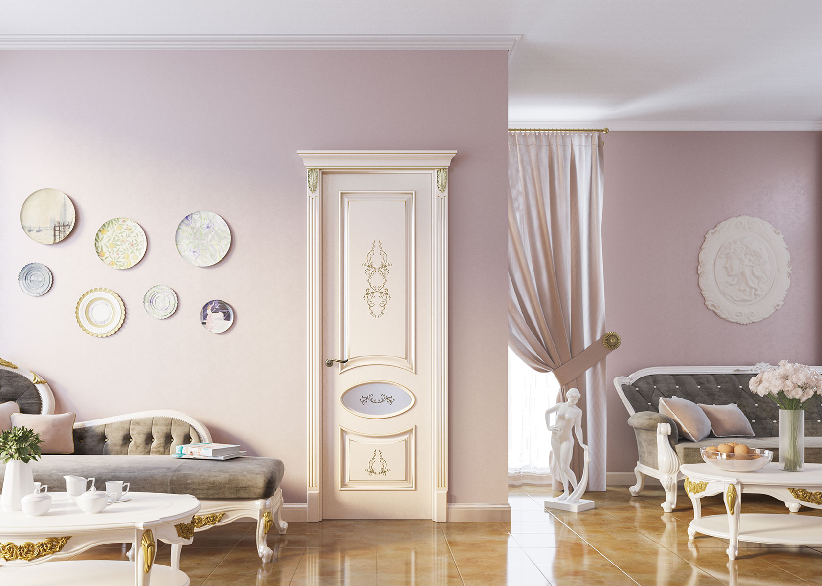 Межкомнатные двери Л63-А