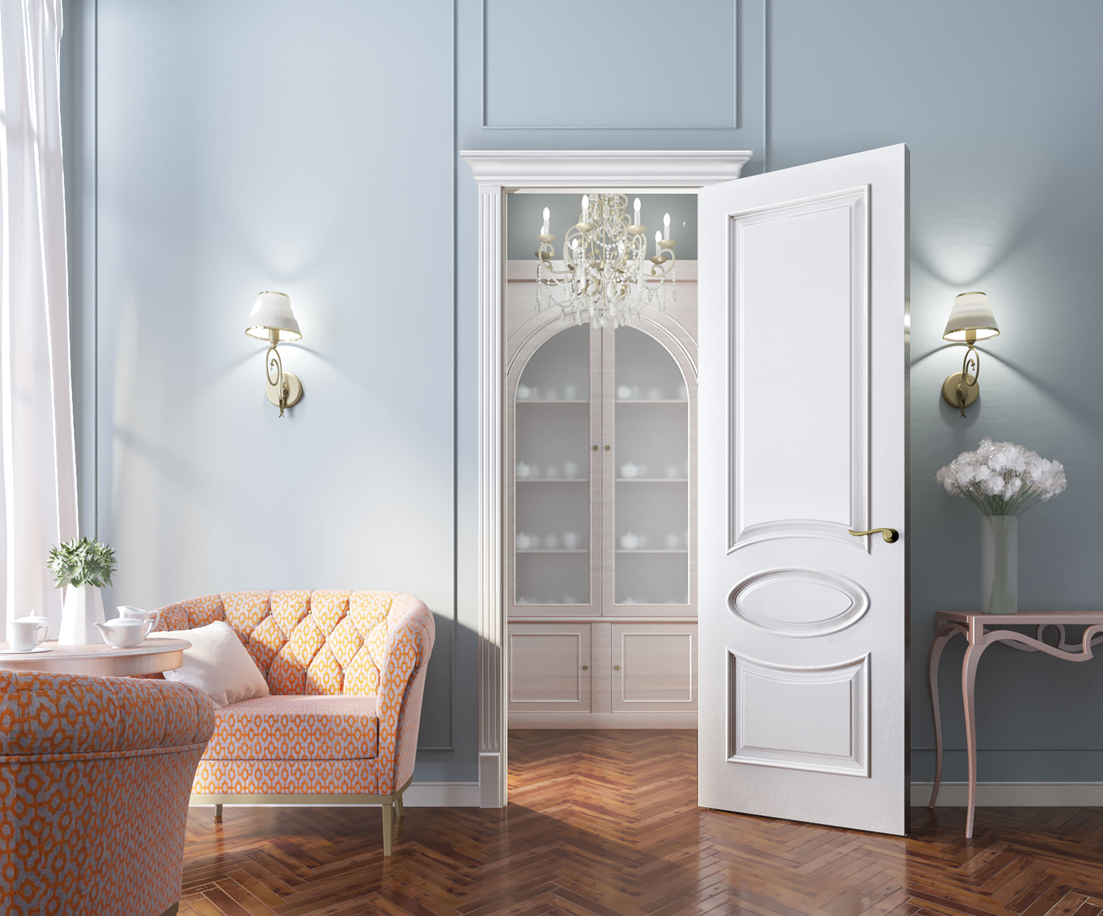 серия арбат модель Л63 дверь фото в интерьере