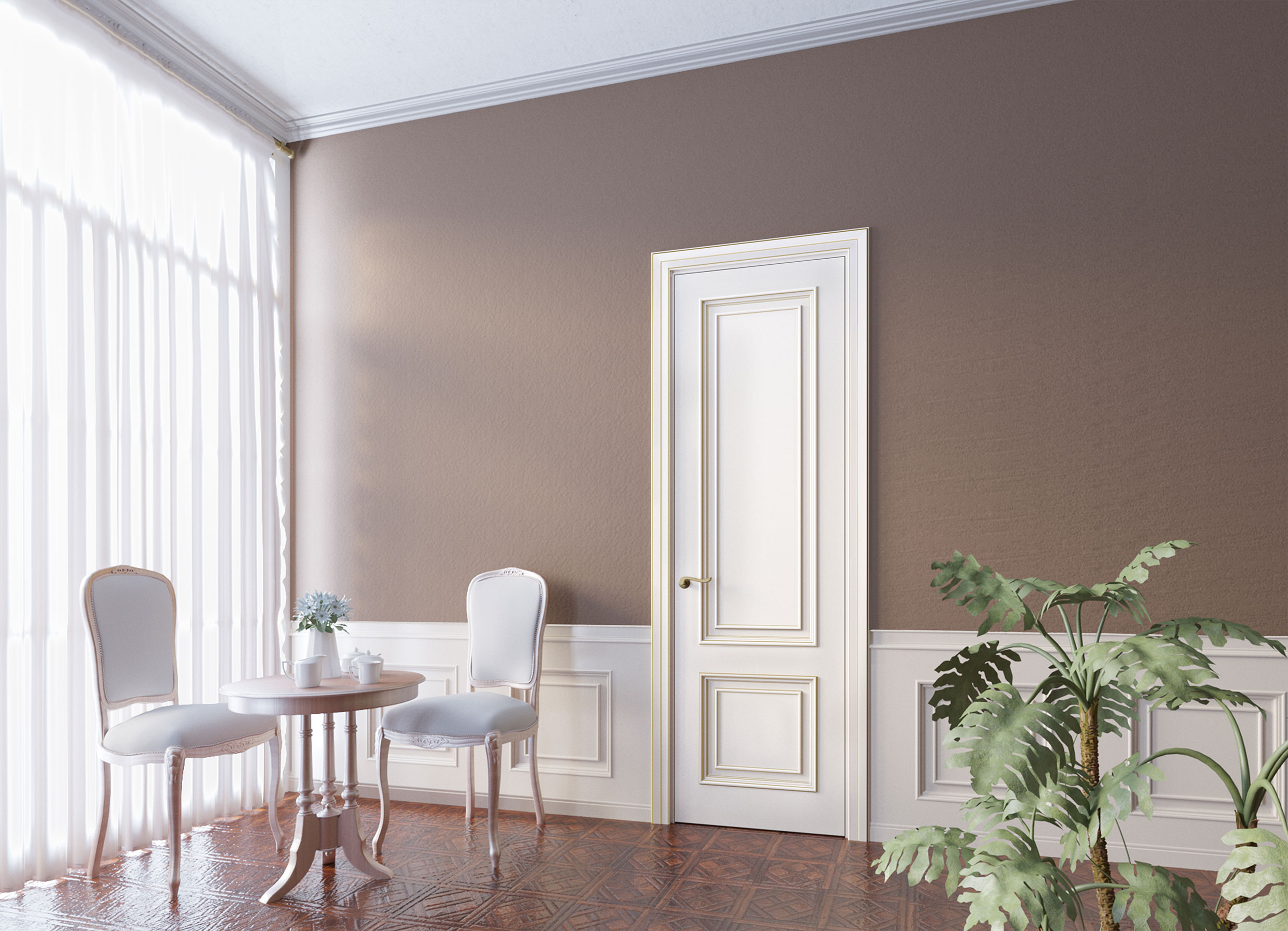 Модель серии Вернисаж отделка эмалями фото в интерьере